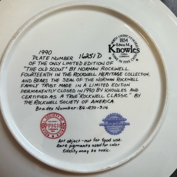 3 for $8 “The Old Scout” by Norman Rockwell - Picture 4 of 5